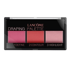 LANCOME палетка румян 3-в-1 для скульптурирования лица Palette Draping Pink, 9 г