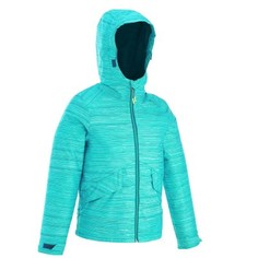 Водонепроницаемая Теплая Куртка Для Походов Для Девочек Hike 100 Warm Quechua