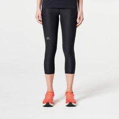 Женские 3/4 Тайтсы Для Бега Kiprun Compress Kalenji