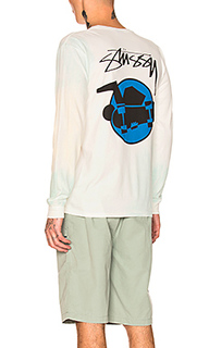 Футболка с длинным рукавом skate man - Stussy