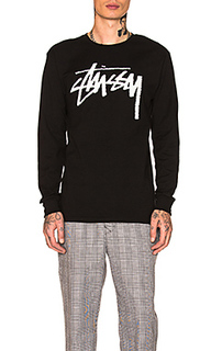 Футболка с длинным рукавом old stock - Stussy