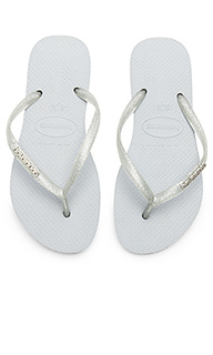 Сандалии slim logo - Havaianas