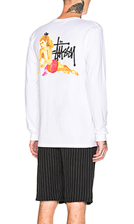 Футболка с длинным рукавом pin up - Stussy