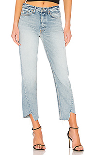 Carmen high-rise straight leg jean - GRLFRND