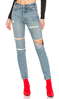 Джинсы-скинни с высокой посадкой karolina karolina - GRLFRND