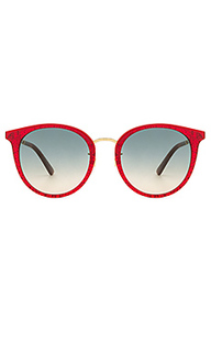 Солнцезащитные очки round-frame acetate - Gucci