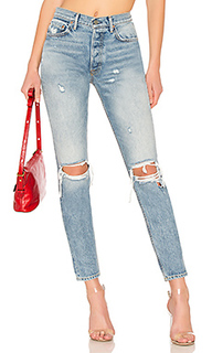 Джинсы-скинни с высокой посадкой karolina karolina - GRLFRND