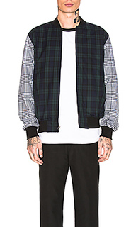 Mixed plaid bomber - Stussy