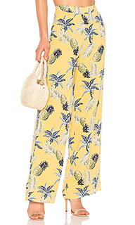 Брюки с высоким поясом brandy - MAJORELLE