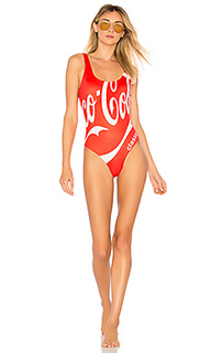 Слитный купальник coco cola - MuaMuaDolls