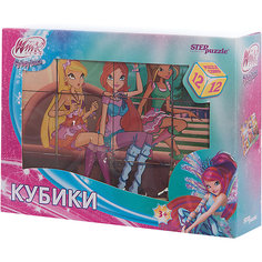 Кубики "Winx Club ", 12шт, Step puzzle Степ Пазл