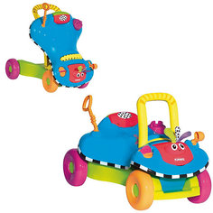 Ходунок-каталка 2 в 1 PLAYSKOOL, синий Hasbro