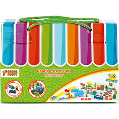 Набор для лепки "Автогородок", тесто 240 г Color Puppy
