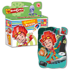 Магнитные фигурные пазлы "Файер", Фиксики, , Vladi Toys
