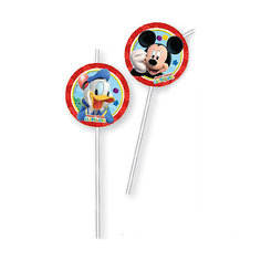 Соломка для напитков "Веселый Микки", 6 шт. Procos