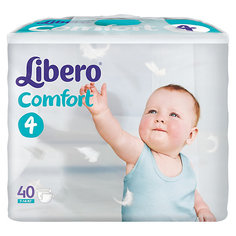 Подгузники Libero Comfort, Maxi 7-14 кг (4), 40 шт.