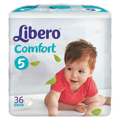 Подгузники Libero Comfort, Maxi Plus 10-16 кг (5), 36 шт.