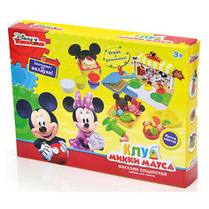 Набор для лепки  Disney Клуб Микки Мауса "3D галерея" (масса для лепки - 5 цв)
