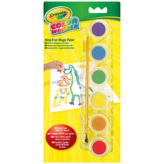 Краски, 6 цветов, Crayola