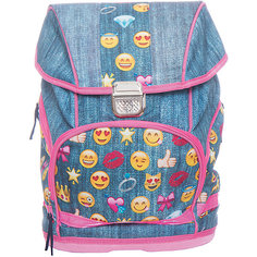 Рюкзак школьный Смайлы, девочки Centrum
