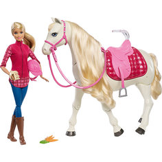 Игровой набор Barbie Кукла и лошадь мечты Mattel