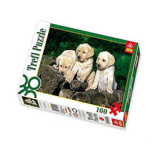 160дет. - Щенки лабрадора Trefl