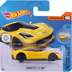 Базовая машинка Hot Wheels, Corvette C7 Z06 Mattel