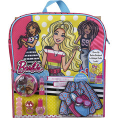 Игровой набор Markwins Barbie "Декоративная косметика" с рюкзаком