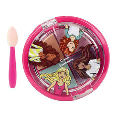 Игровой набор Markwins Barbie "Декоративная косметика" Тени для век, 4 цвета
