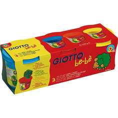 GIOTTO BEBE SUPER MODELING DOUGH, 3 шт.