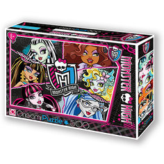 Пазл Origami "Monster High" 500 элементов + маркер с блестками