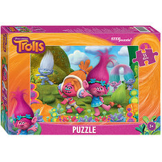 Пазл Maxi Step Puzzle "Тролли", 35 элементов
