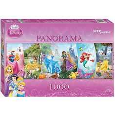 Панорамный пазл Step Puzzle "Disney Принцессы", 1000 элементов