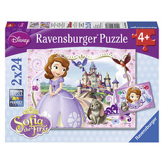 Пазл 2 в 1 "София Прекрасная" 2*24шт # Ravensburger