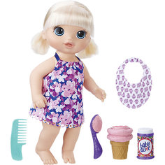 Интерактивная кукла Baby Alive Малышка с мороженным Hasbro