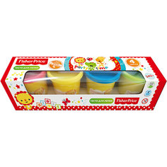 Тесто для лепки Fisher Price 4 цвета Limpopo