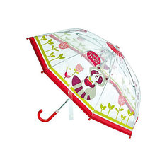 Зонт Mary Poppins "Apple forest" 46 см, прозрачный