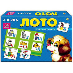 Настольная игра Рыжий кот "Лото" Азбука