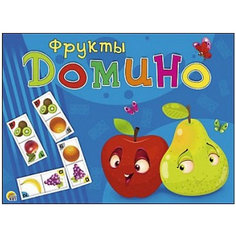 Настольная игра Рыжий кот "Домино" Фрукты, большое