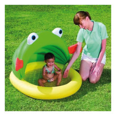 Детский бассейн с навесом от солнца "Лягушонок", Bestway