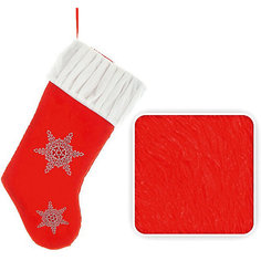 Носок для подарков, 50 см, красный цвет Tukzar