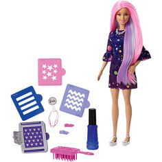 Кукла Barbie "Цветной сюрприз" с аксессуарами Mattel