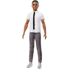 Кукла Кен Barbie "Игра с модой" В рубашке с галстуком, 29 см Mattel