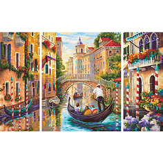 Картина-триптих по номерам Schipper "Венеция - Город в Лагуне" 50х80 см