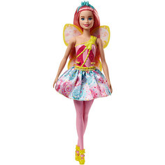 Кукла Barbie "Dreamtopia Волшебные Феи" с розовыми волосами, 29 см Mattel