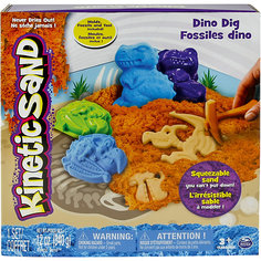 Песок для лепки Kinetic Sand. Игровой набор c формочками, 340 грамм