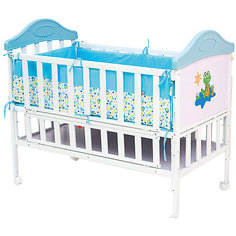 Металлическая кроватка SLEEPY, Babyhit, голубой