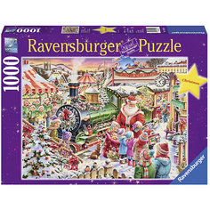 Пазл "Рождественский экспресс" 1000 деталей, Ravensburger