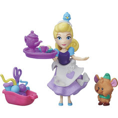 Игровой набор "Маленькая кукла Принцесса и ее друг" Золушка и мышонок Гас, B5331/B5333 Hasbro