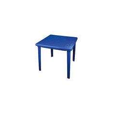 Стол квадратный 800х800х740, Alternativa, синий